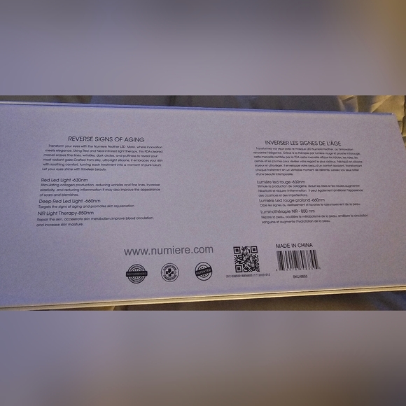 Numiere Feather LED Mask - Picture 12 of 14